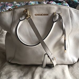 White Micheal Kors purse